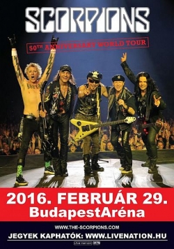 Beszámoló: Scorpions - Budapest Aréna, 2016. február 29.