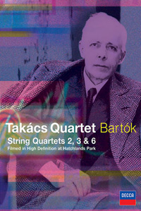 Bartók Béla: String Quartets 2, 3 & 6 (DVD)