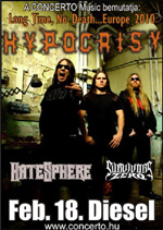 Koncert: Hypocrisy, Survivors Zero, Slytract, 2010. február 18., Diesel Club