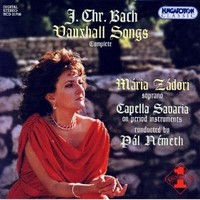 Johann Christian Bach: Vauxhall Songs (CD)