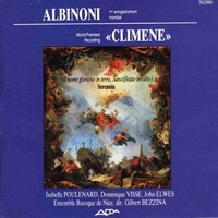 Tomaso Albinoni: Climene (CD)