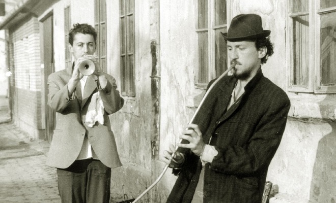 Stevan Kovač Tikmajer i Boris Kovač, 1984 (foto, izvor: S. K. Tikmajer)