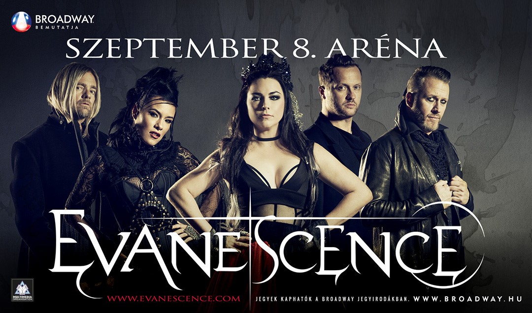 Beszámoló: Evanescence, vendég: VERIDIA – Budapest Sportaréna, 2019. szeptember 8.