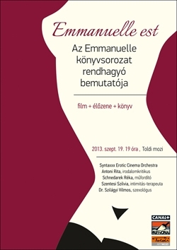 Beszámoló: Emmanuelle est - Toldi mozi, 2013. szeptember 19.