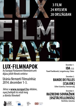 Hír: LUX-Filmnapok 2014-ben az Uránia Nemzeti Filmszínházban