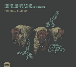 Andreas Schaerer Meets Arte Quartet & Wolfgang Zwiauer: Perpetual Delirium (CD)