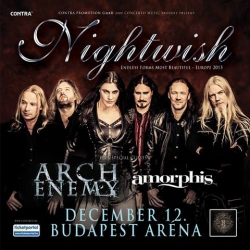 Beszámoló: Nightwish + Arch Enemy + Amorphis – Papp László Budapest Sportaréna, 2015. december 12.