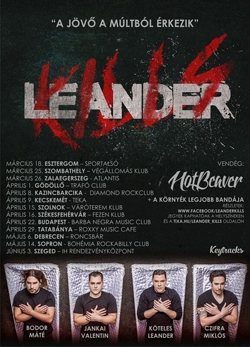 Hír: Leander Kills lemezmegjelenés és turné