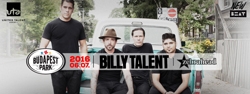 Hír: Billy Talent, Zebrahead a Budapest Parkban