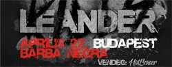 Hír: Leander Kills: lemezbemutató koncert a Barba Negrában - 2016. április 22.