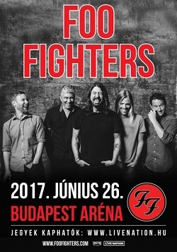 Beszámoló: Foo Fighters – Budapest Aréna, 2017. június 26.