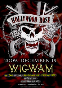 Le Renard: A hatodik percben című könyve és Hollywood Rose koncert - 2009. december 19. - Wigwam