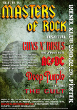 Tribute to Masters of Rock Festival - 2010. február 26. - Diesel Klub