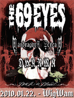 Koncert: The 69 Eyes – 2010. január 22., Wigwam