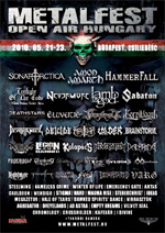 Koncert: Metalfest Open Air Hungary – Első nap – 2010. május 21.