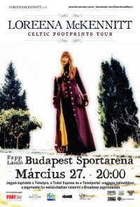 Beszámoló: Loreena McKennitt Celtic Footprints Tour – Papp László Budapest Sportaréna – 2012. március 27.
