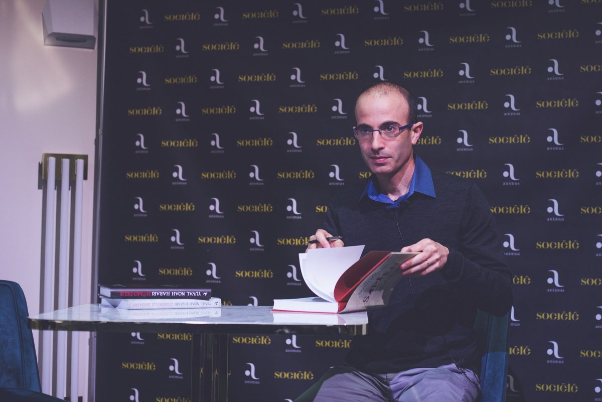 Hír: Yuval Noah Harari Budapesten járt
