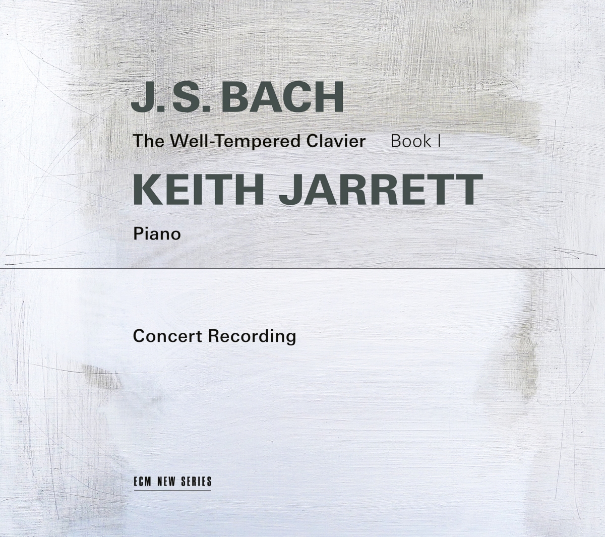 Keith Jarrett: The Well-Tempered Clavier Book I